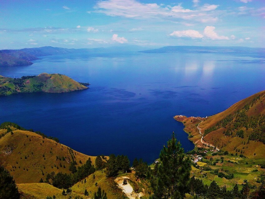 18. Озеро Тоба, Северная Суматра, Индонезия