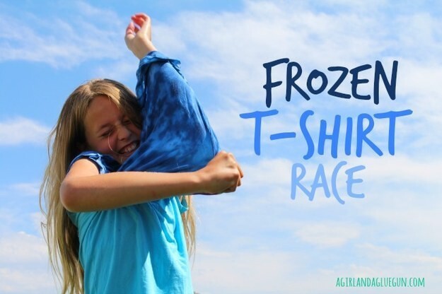 4. Соревнование с замороженными футболками
