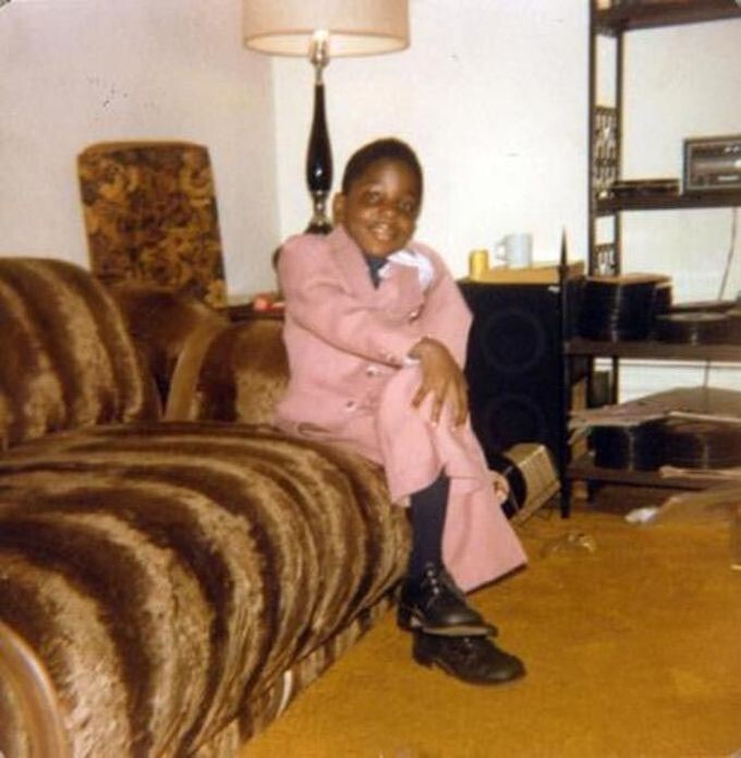 6-летний Notorious BIG, настоящее имя Кристофер Уоллес, 1978