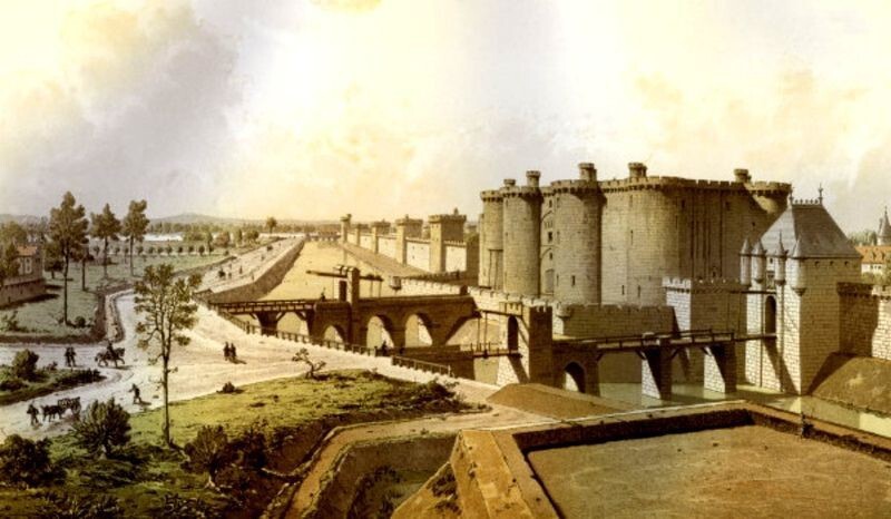 Бастилия – крепость, тюрьма, площадь