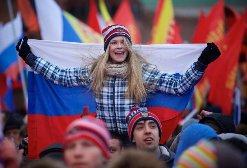 Большинство россиян в целом чувствуют себя счастливыми