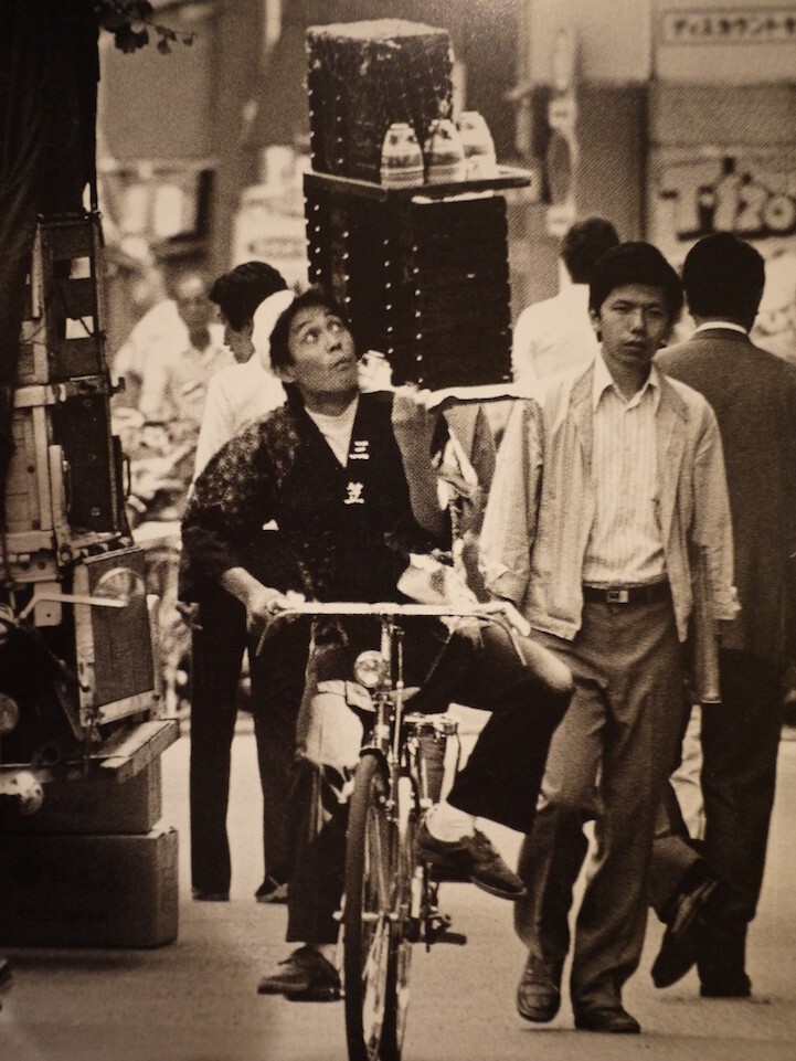 Доставка еды в Японии середины XX века