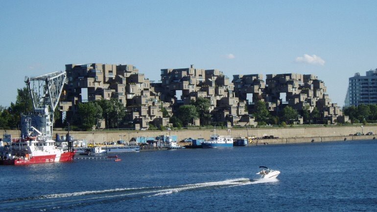 Необычный дом Habitat 67