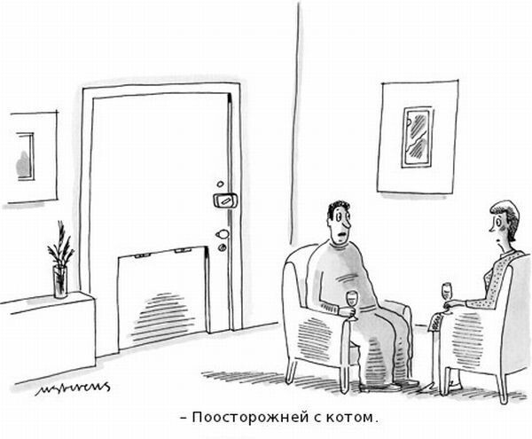 Карикатуры от журнала New Yorker