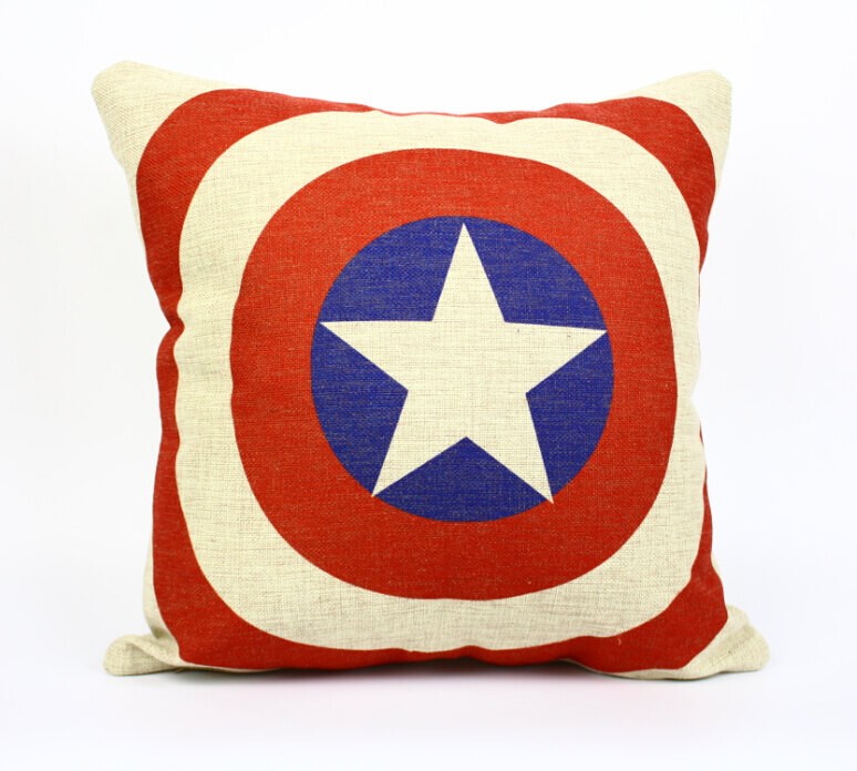 Чехол для подушки Капитан Америка — $14