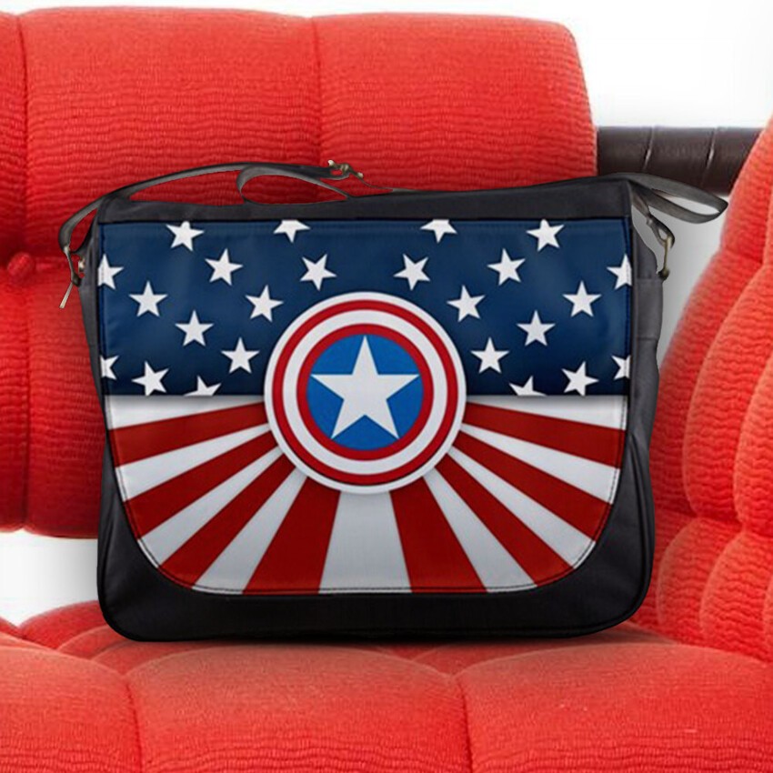 Сумка для ноутбука Капитан Америка —$30