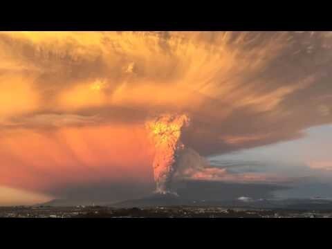 Извержение вулкана Кабулько 