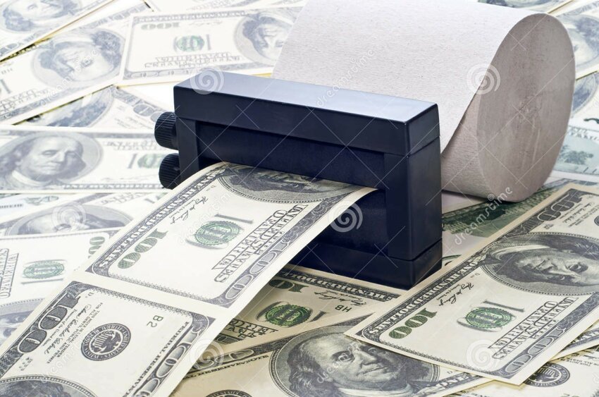 Принтер для печати денег