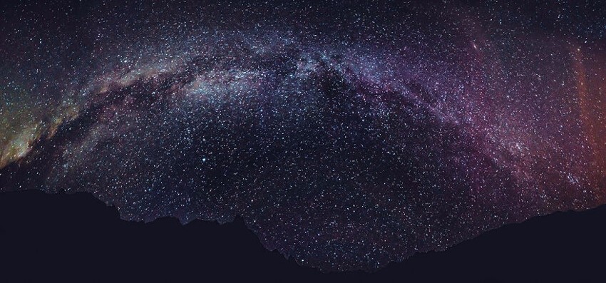 Звездное небо над долиной Кларе