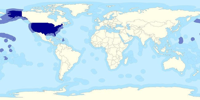 5. 50% всей территории США - ниже уровня океана.