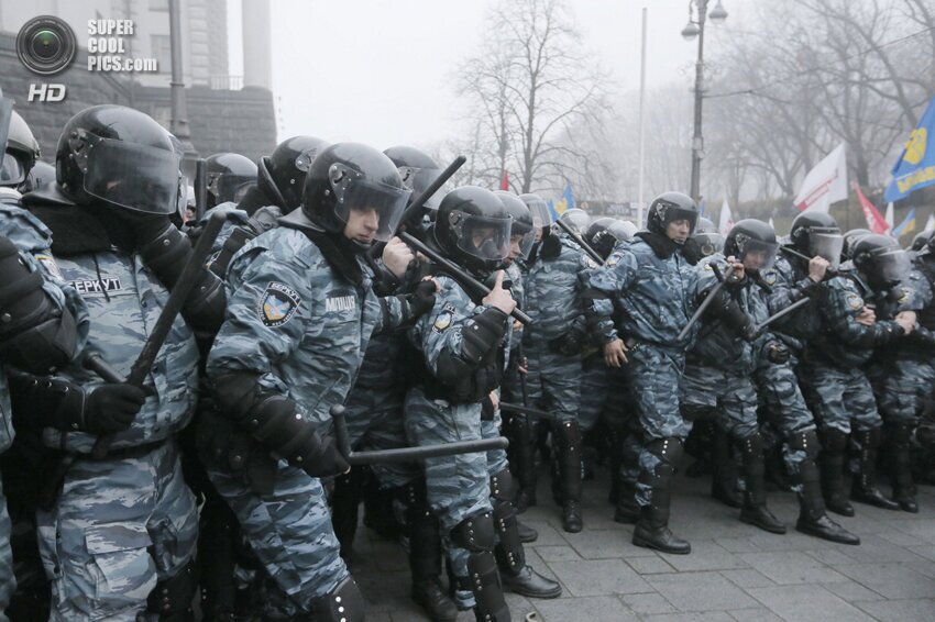 Запрещенное на Украине видео о подразделении "Беркут"
