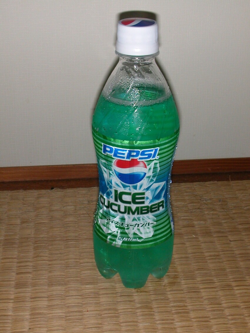 Cucumber Soda от Pepsi 