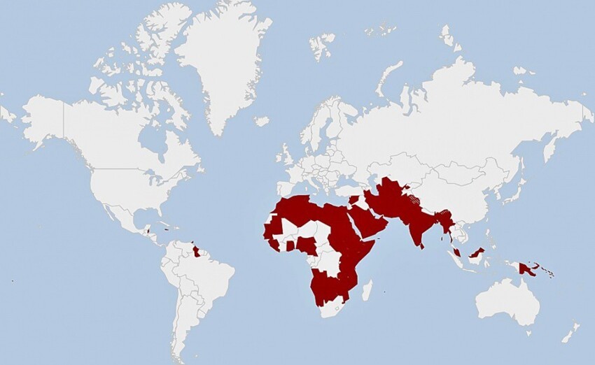Страны, в которых гомосексуализм считается преступлением