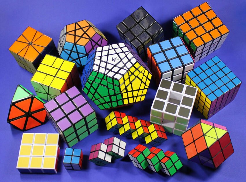 Виды Кубика Рубика и мировые рекорды по их сборке