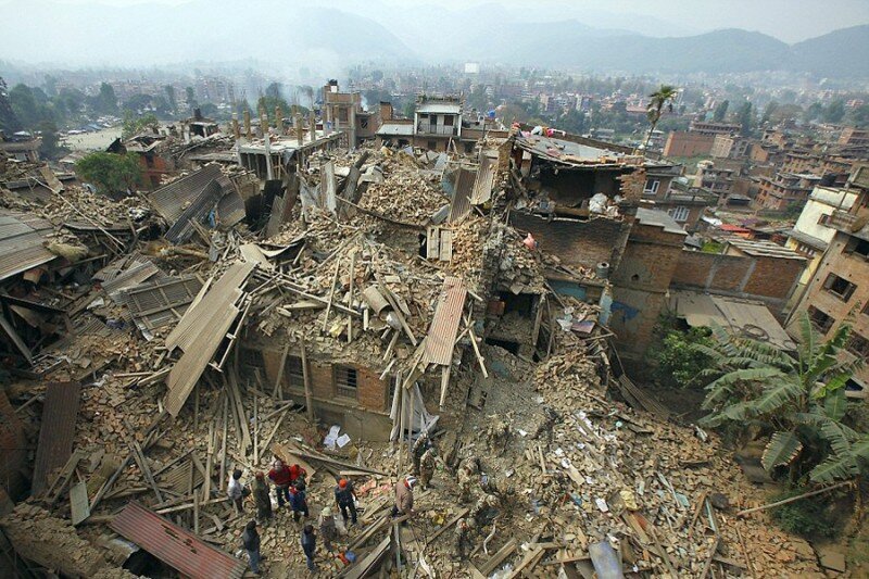 Самое масштабное землетрясение в Непале! 