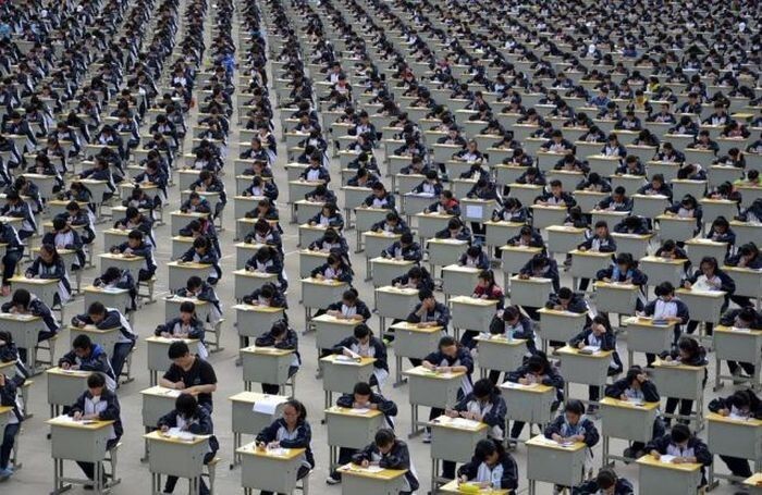 Экзамены в Китае 