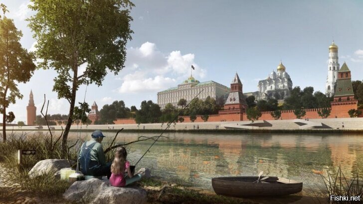 Как вам такое преобразование Москвы реки и канала