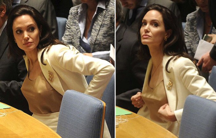 Анджелина Джоли порадовала мужчин на заседании ООН