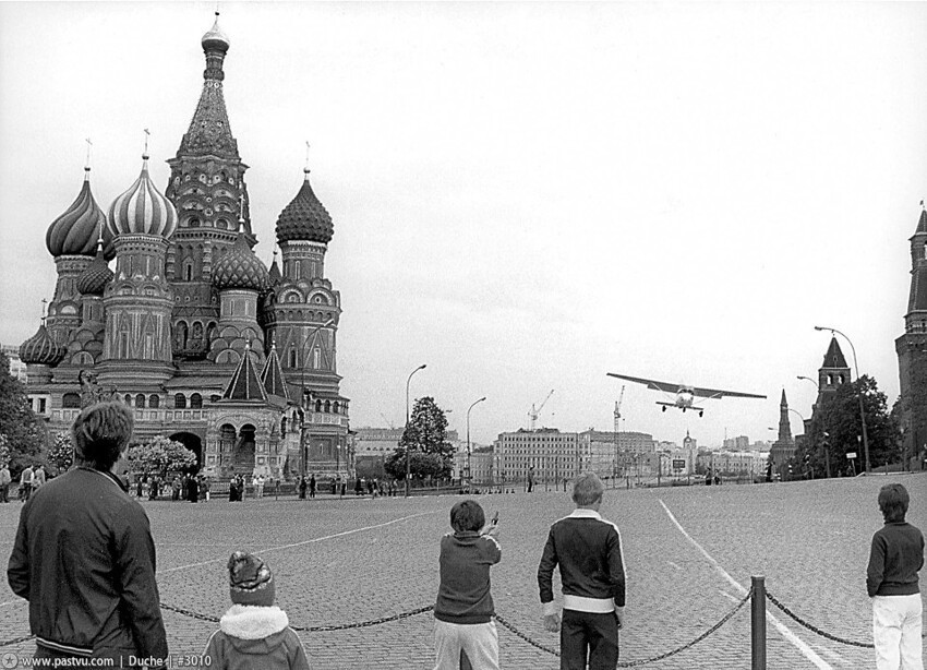 Прогулка по Москве 1987 года