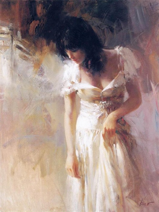 Итальянский иллюстратор и художник Pino Daeni