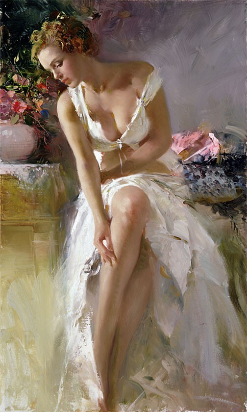 Итальянский иллюстратор и художник Pino Daeni