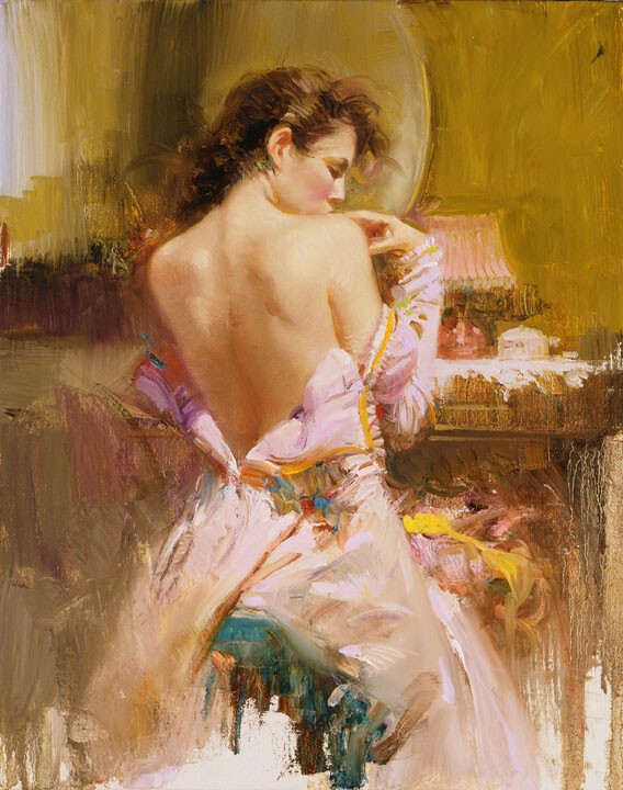 Итальянский иллюстратор и художник Pino Daeni