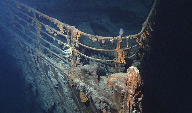 22. Останки «Титаника» были обнаружены только через 73 года после катастрофы.