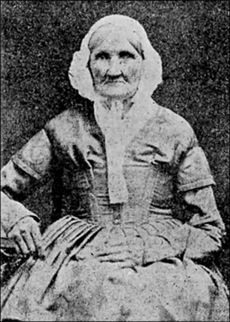 Ханна Стили, рожденная в 1746, сфотографирована в 1840. Никто из сфотографированных людей не родился раньше нее.