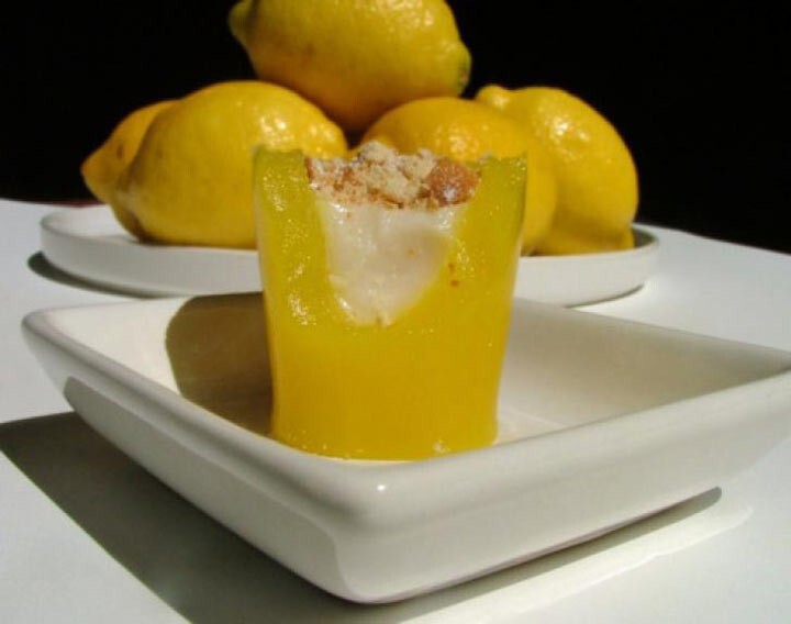 5. Лимонный пирог с алкогольной начинкой