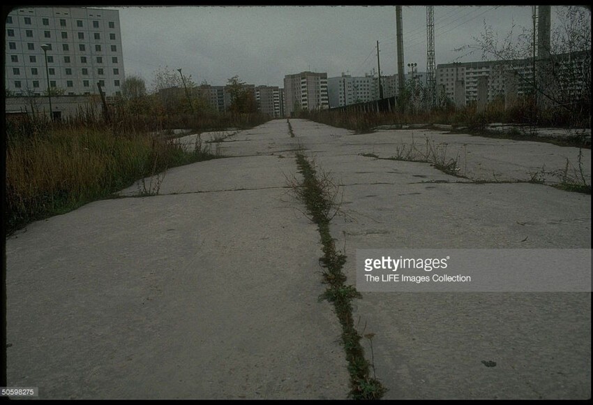 Редкие цветные фотографии Припяти в 90-е годы