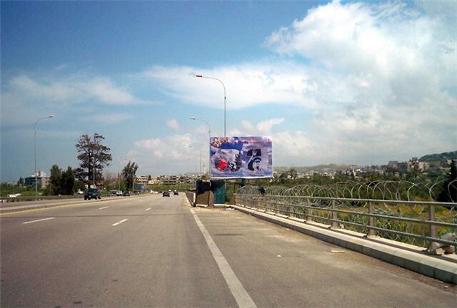 Плакаты в честь 70 летия Дня Победы  в Ливане