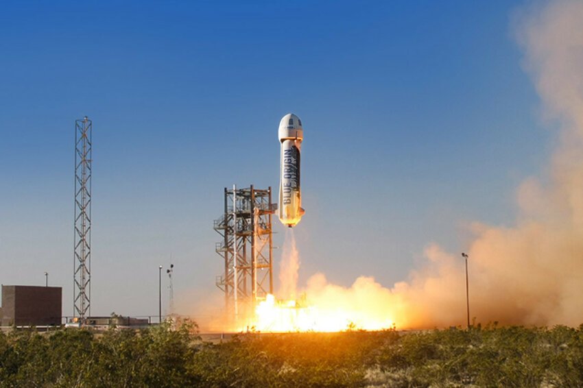 New Shepard: успешный старт нового космического корабля