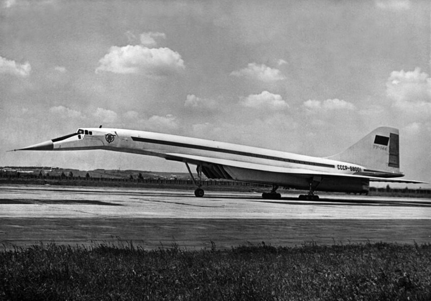 Ту-144 — самый красивый самолет советской авиации 