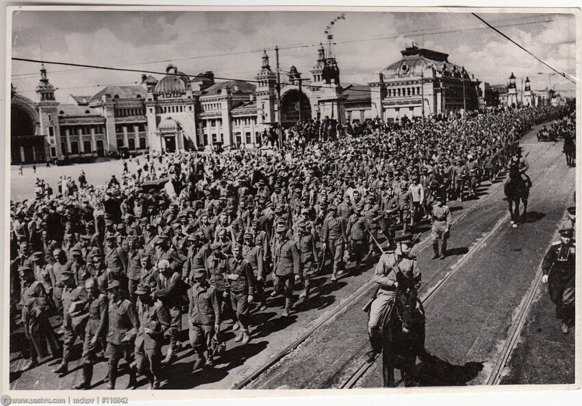 Прогулка по Москве 1944 года