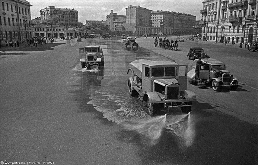 Прогулка по Москве 1944 года