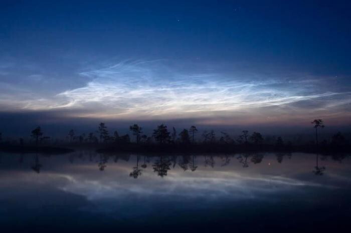 Серебристые (ночные, мезосферные) облака