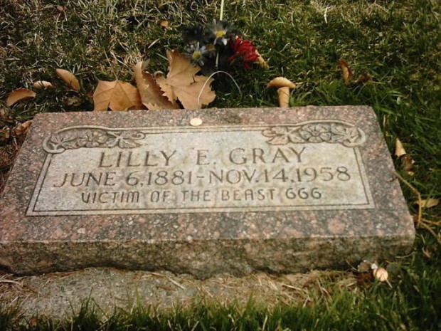 Лилли Грэй (1881-1958, кладбище Солт Лэйк Сити, США)