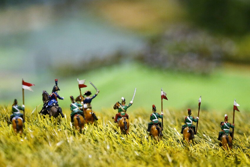 Битва при Ватерлоо в миниатюре