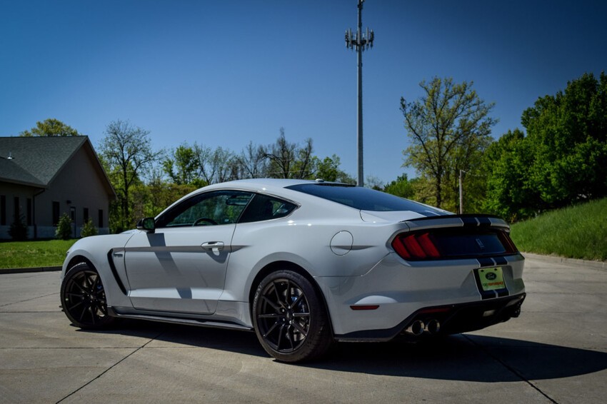 Фотосессия нового Shelby Mustang GT350