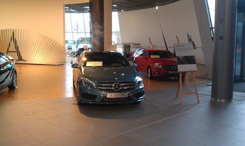 Музей Mercedes в Штутгарте