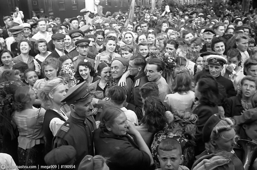  Прогулка по Москве 1945 года