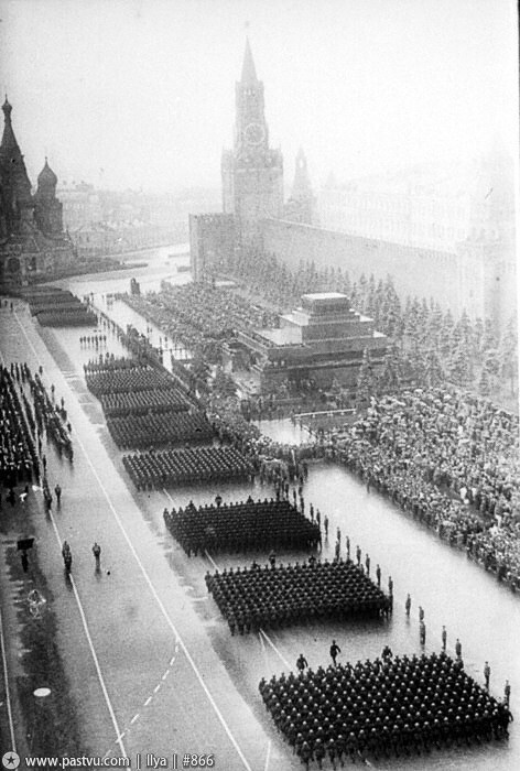  Прогулка по Москве 1945 года