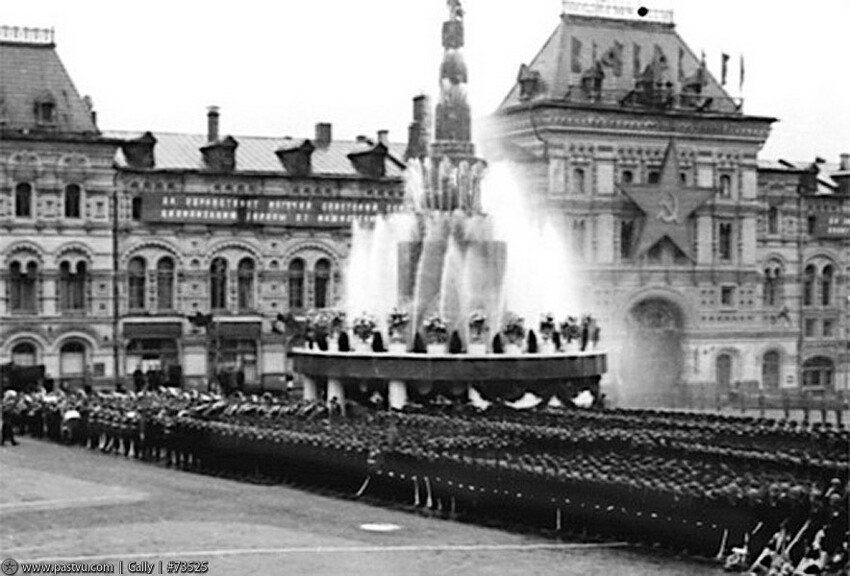  Прогулка по Москве 1945 года