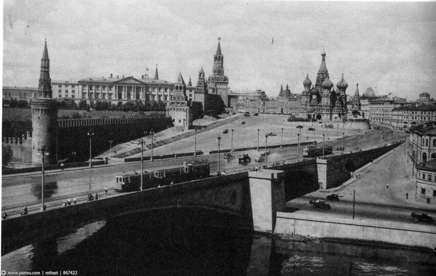  Прогулка по Москве 1945 года