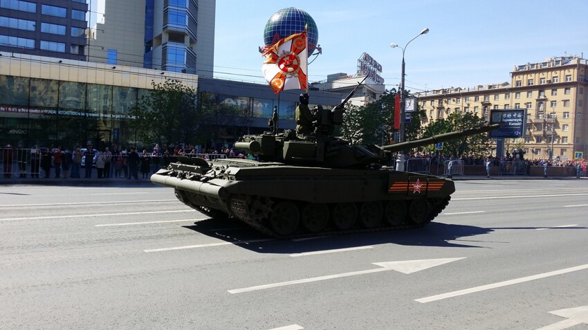 В Москве прошла репетиция Парада победы