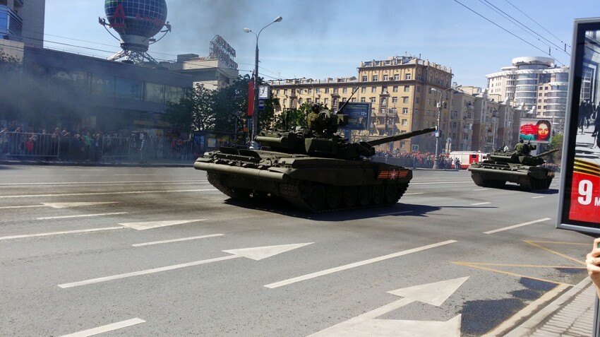 В Москве прошла репетиция Парада победы