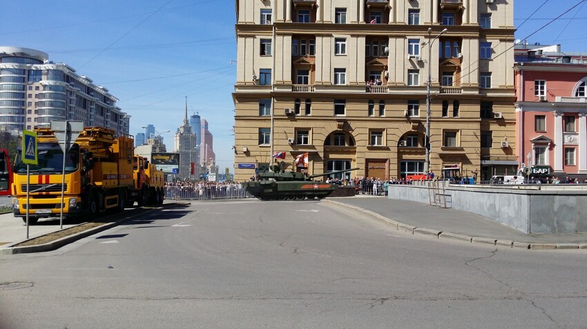 В Москве прошла репетиция Парада победы