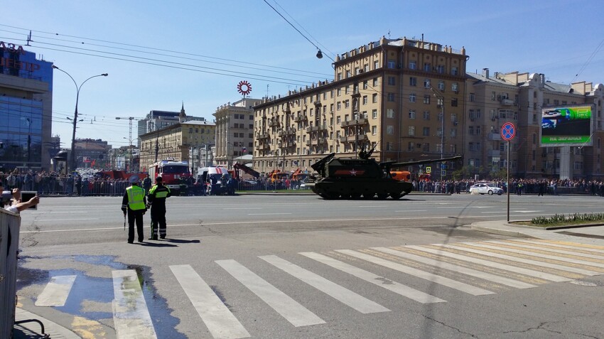 В Москве прошла репетиция Парада победы