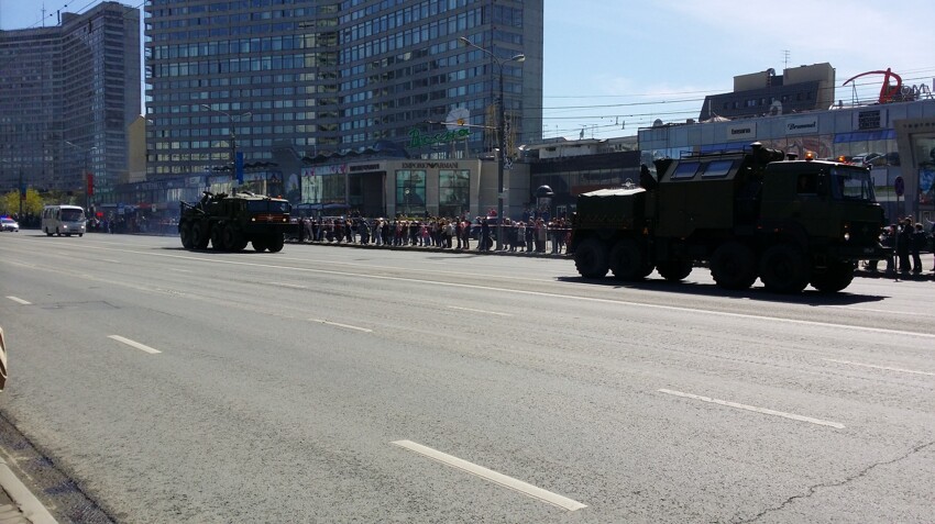 В Москве прошла репетиция Парада победы