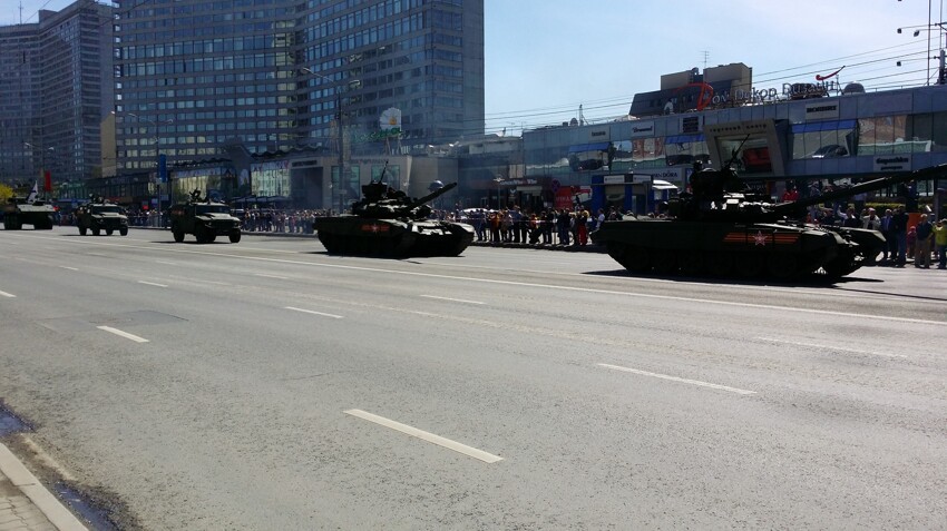 В Москве прошла репетиция Парада победы